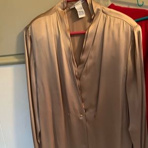 Anna and Frank 100% silk blouse